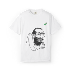 Rubbing Hands Meme White T-Shirt | Classic Internet Humor | Juicy Takes