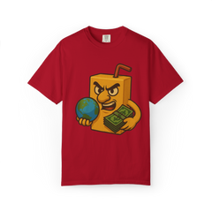 The World Squeeze Heavyweight Tee | Crimson Red