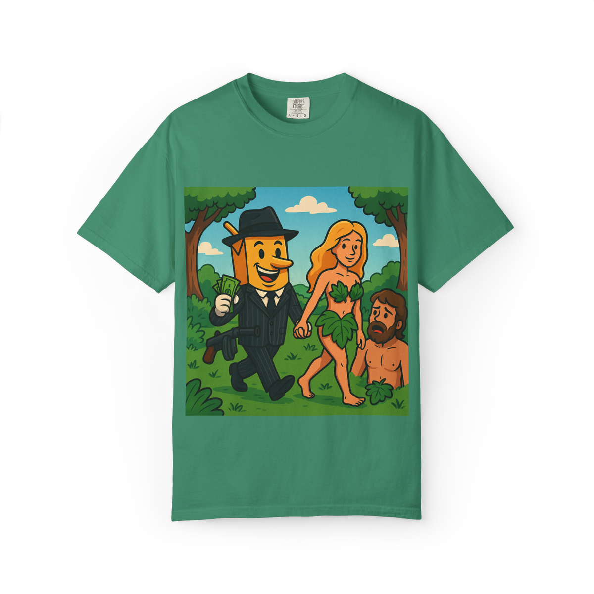 The Original Sin Heavyweight Tee | Kelly Green