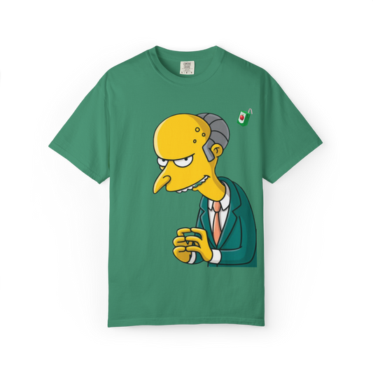 The Excellent Juice Tee Scheming Mr. Burns Graphic T-Shirt