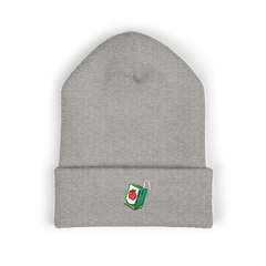 Minimalist 'Juice Box' Black Beanie